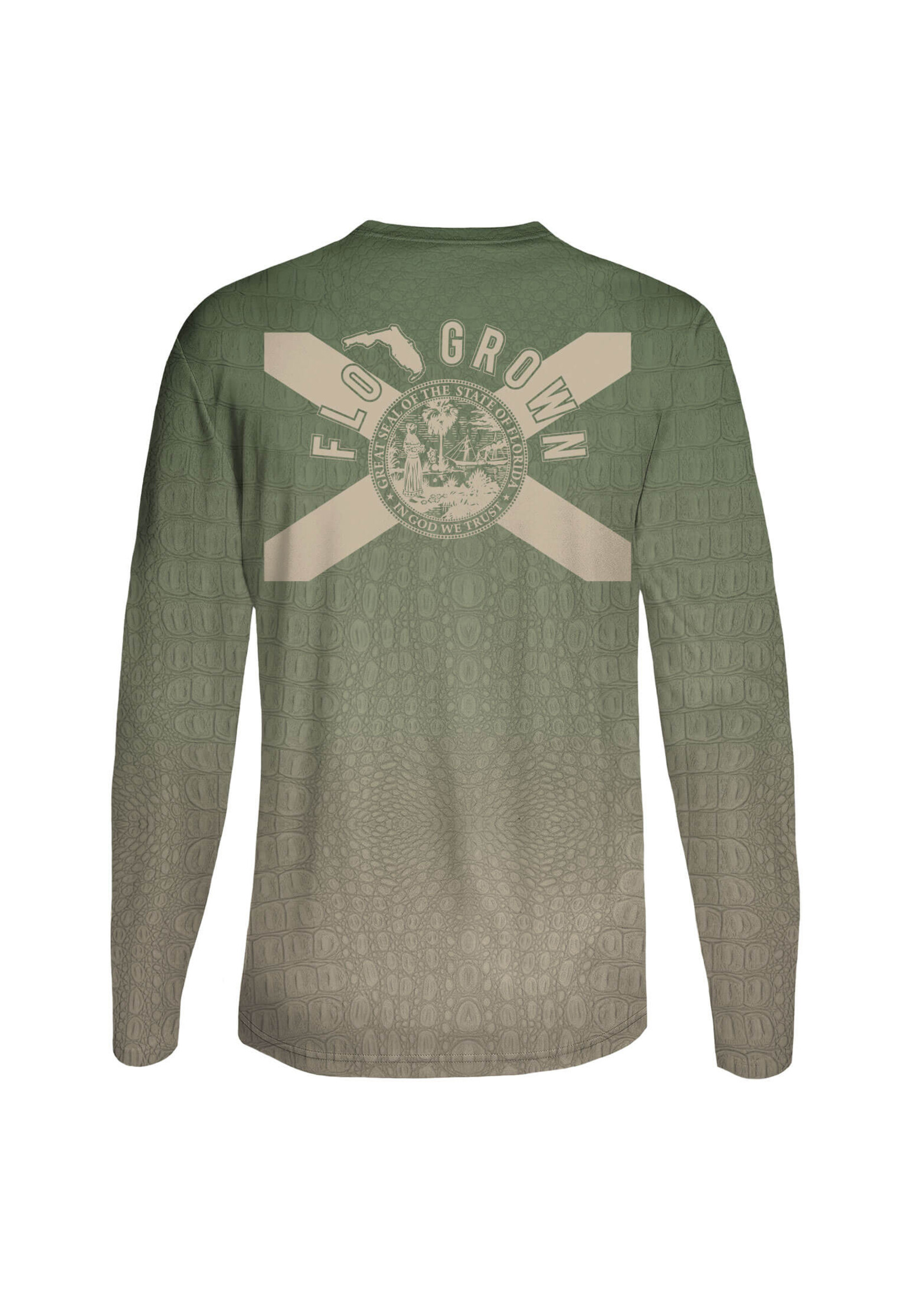 Flogrown Flogrown Performance Battle Gator  Tee