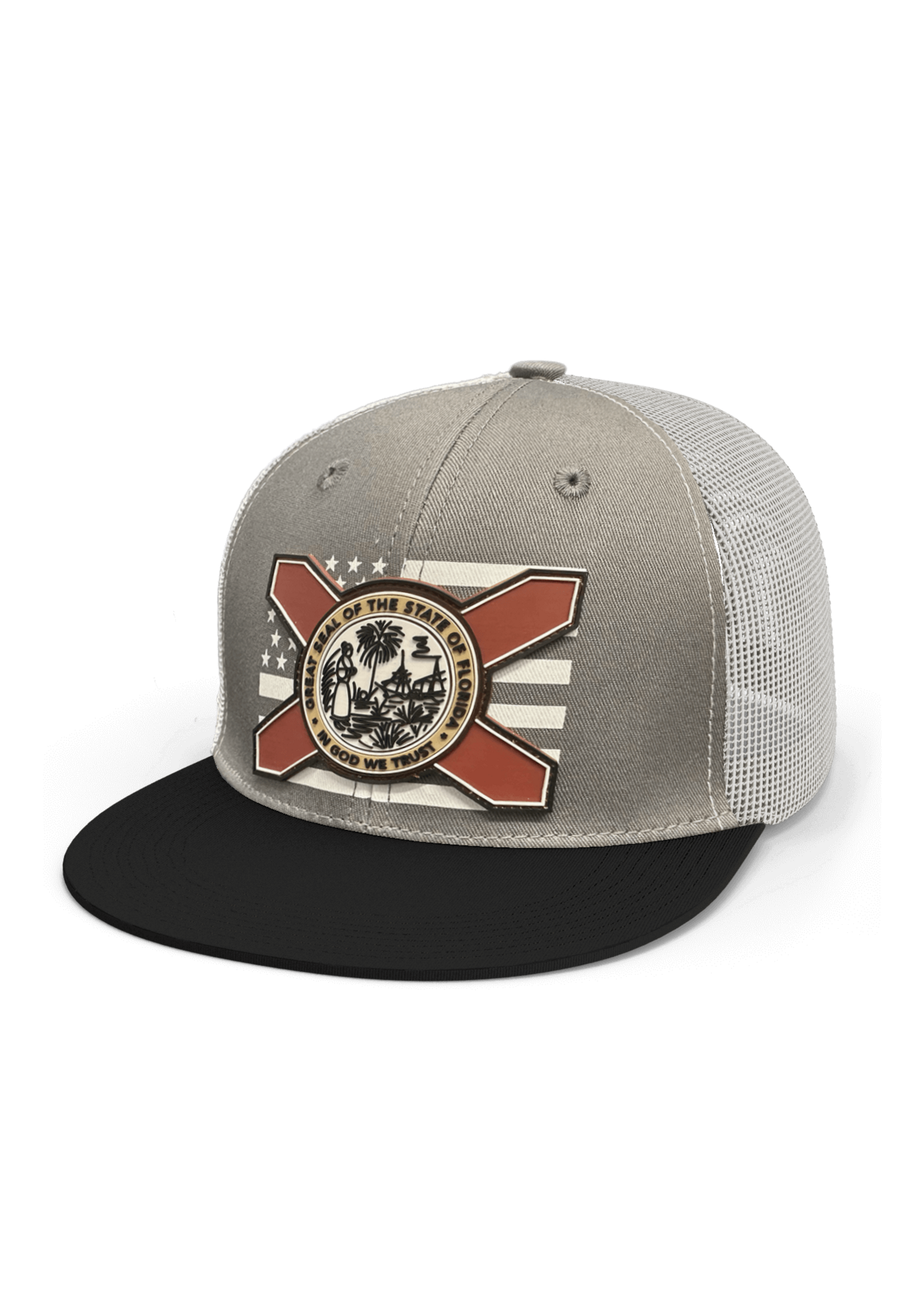 Flogrown Hat Flogrown Gray Florida Flag