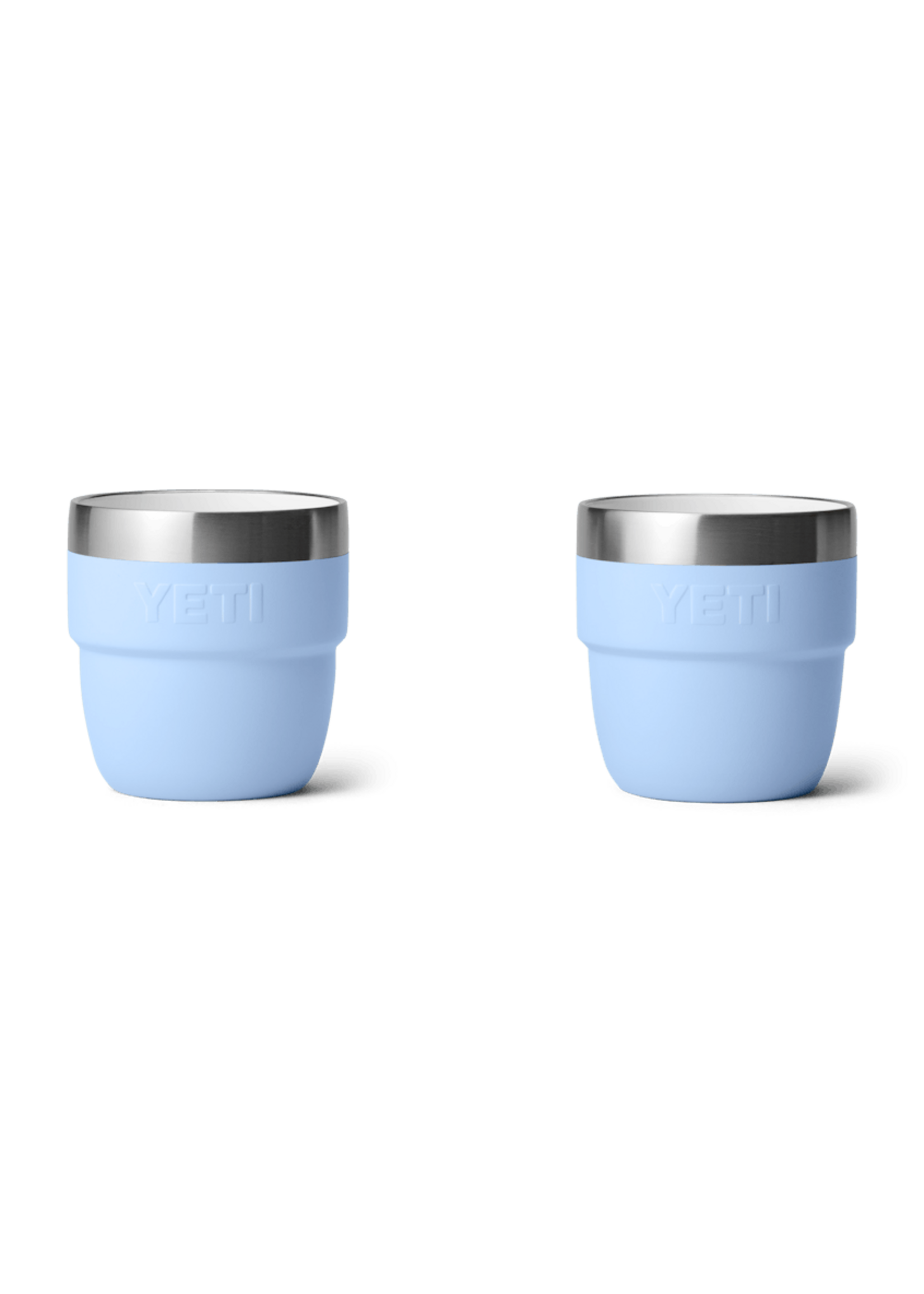 YETI Coolers Rambler 4oz Cup 2pk King Big Sky Blue