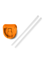 YETI Coolers Rambler Bottle Straw Cap KING CRAB ORANGE