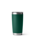 YETI Coolers Rambler 20oz Tumbler Black Forest Green