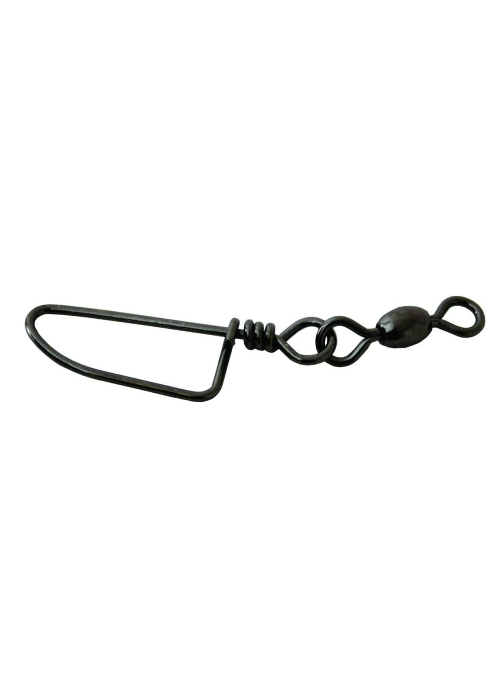 Boone 06205 Black Crane Coastlock Swivels Sz7 65Lb