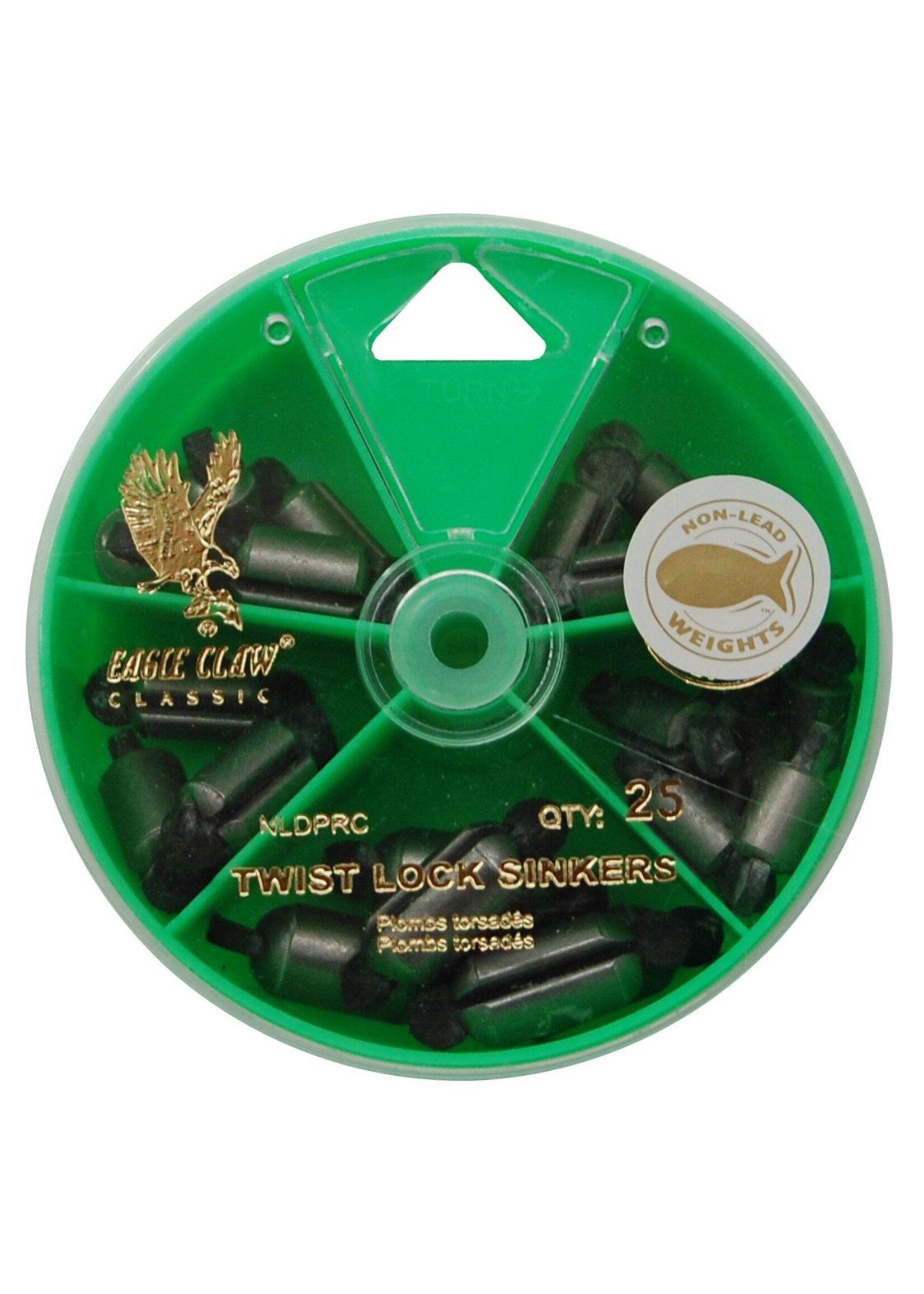 Eagle Claw Eagle Claw Twist-Lock Sinker 1oz