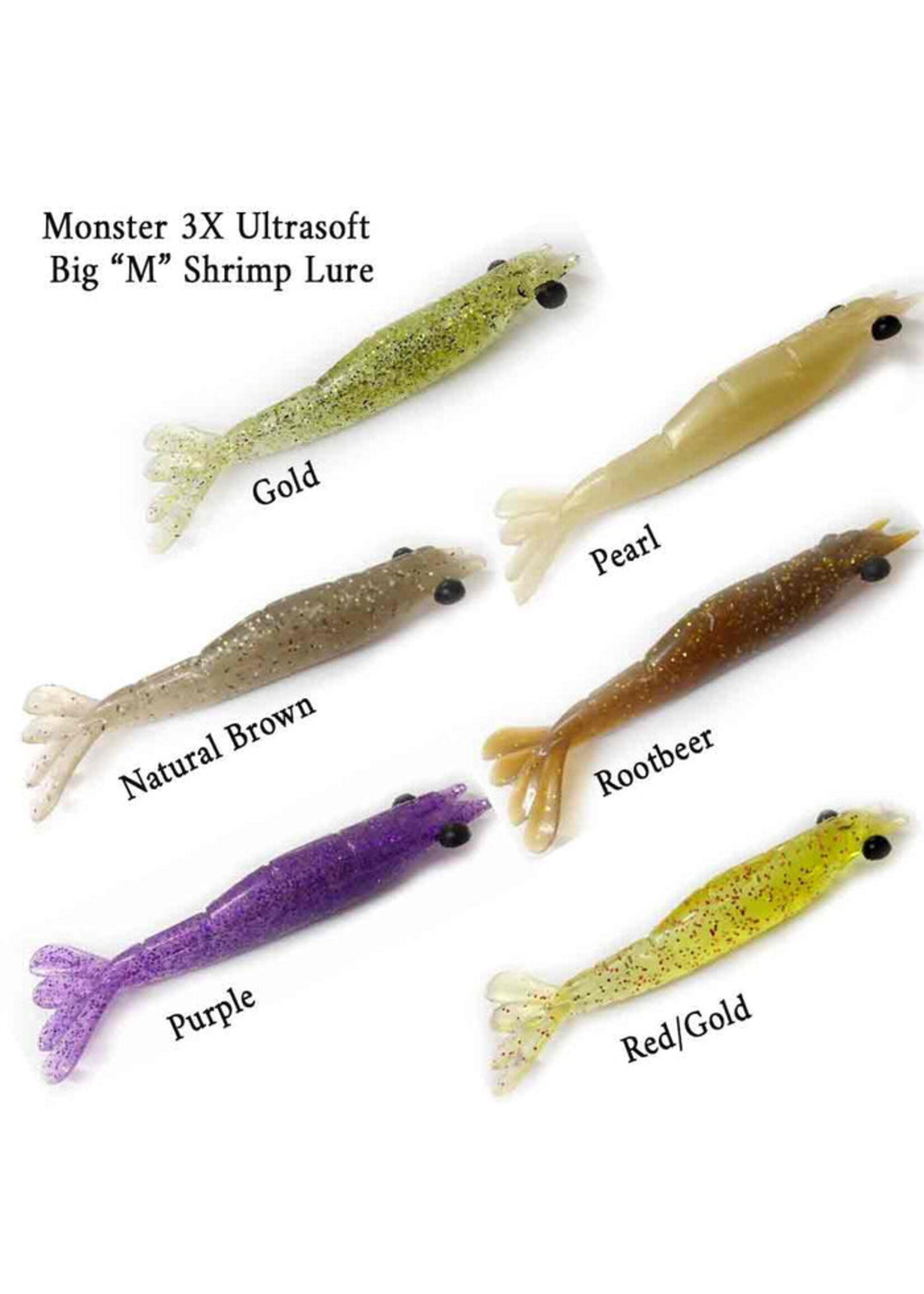 Monster 3X X-Move 5-1/2" Purple
