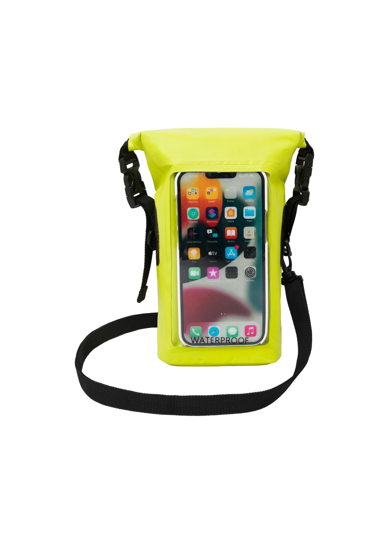 GeckoBrands Phone Tote Dry bag Bright Green
