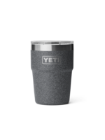 YETI Coolers Rambler 16 oz Cup MS  Stackable Black Stone
