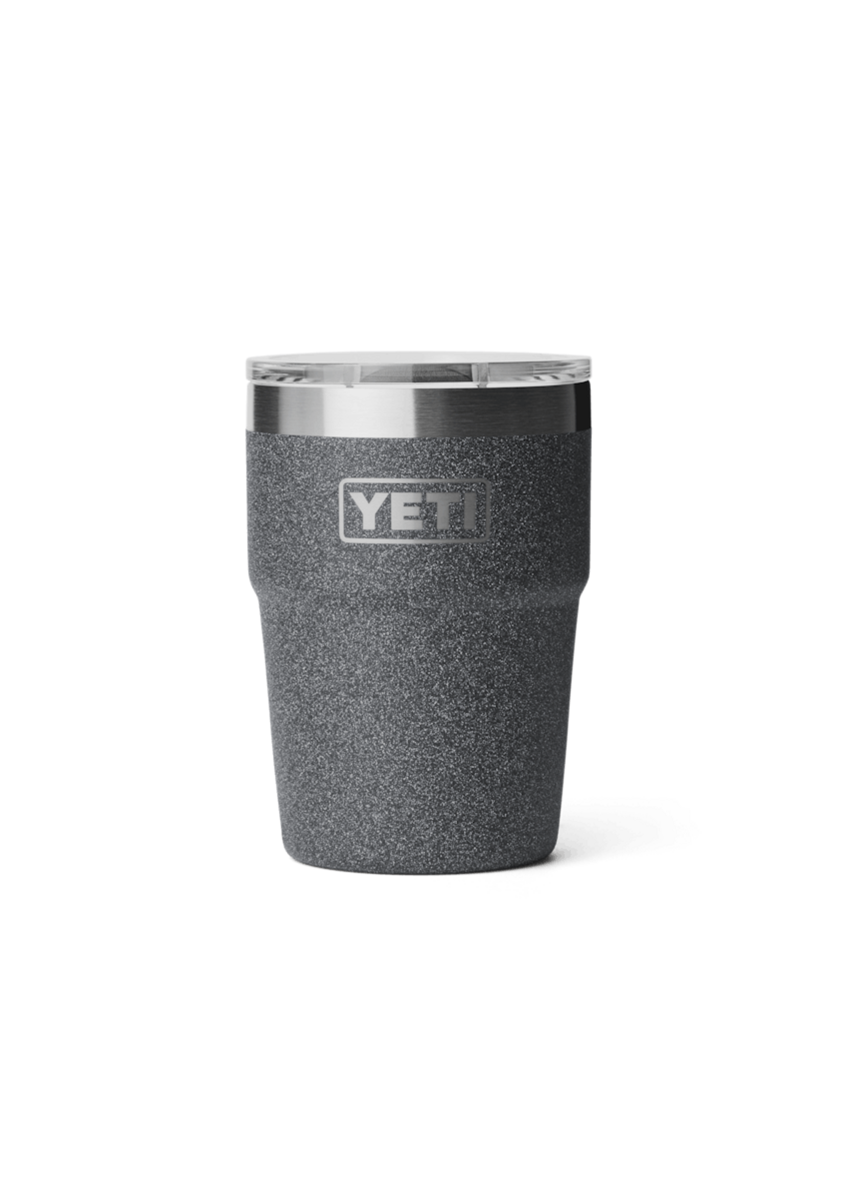 YETI Coolers Rambler 16 oz Cup MS  Stackable Black Stone