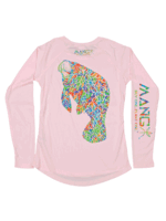Mang MANG Women's Performance Shirt Bimini Twist Dolphin Pink