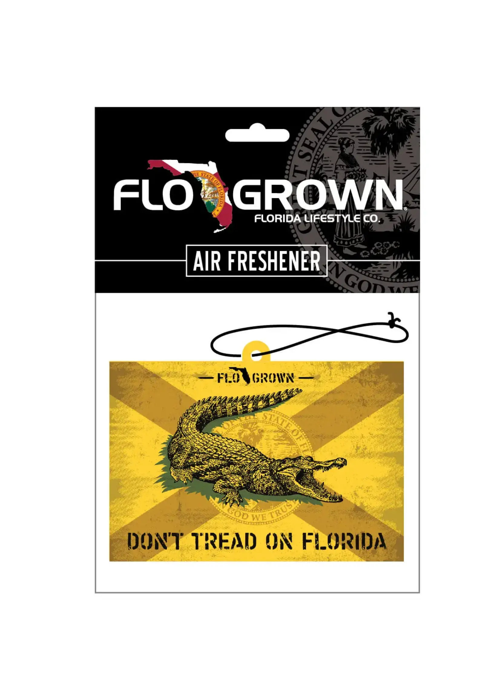 Flogrown Air Freshener FloGrown Don't Tread On FL (Black Ice Smell)