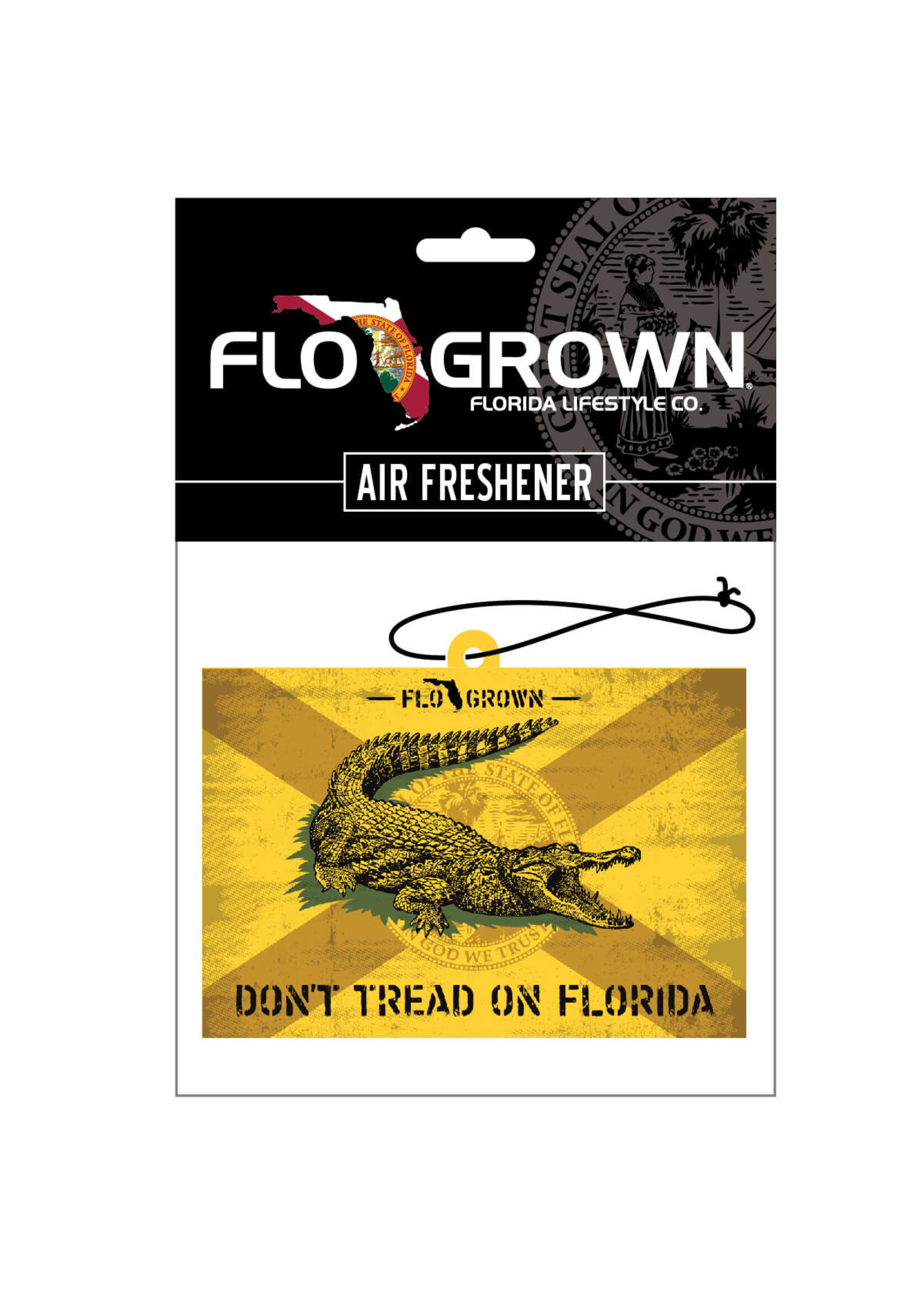 Flogrown Air Freshener FloGrown Don't Tread On FL (Black Ice Smell)
