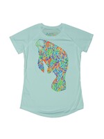 Mang MANG Women's Performance Shirt Bimini Twist Mangatee Seagrass