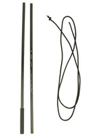 YakAttack VISICarbon Pro Mast Repair Kit, Includes both carbon tubes and replacement shock cord