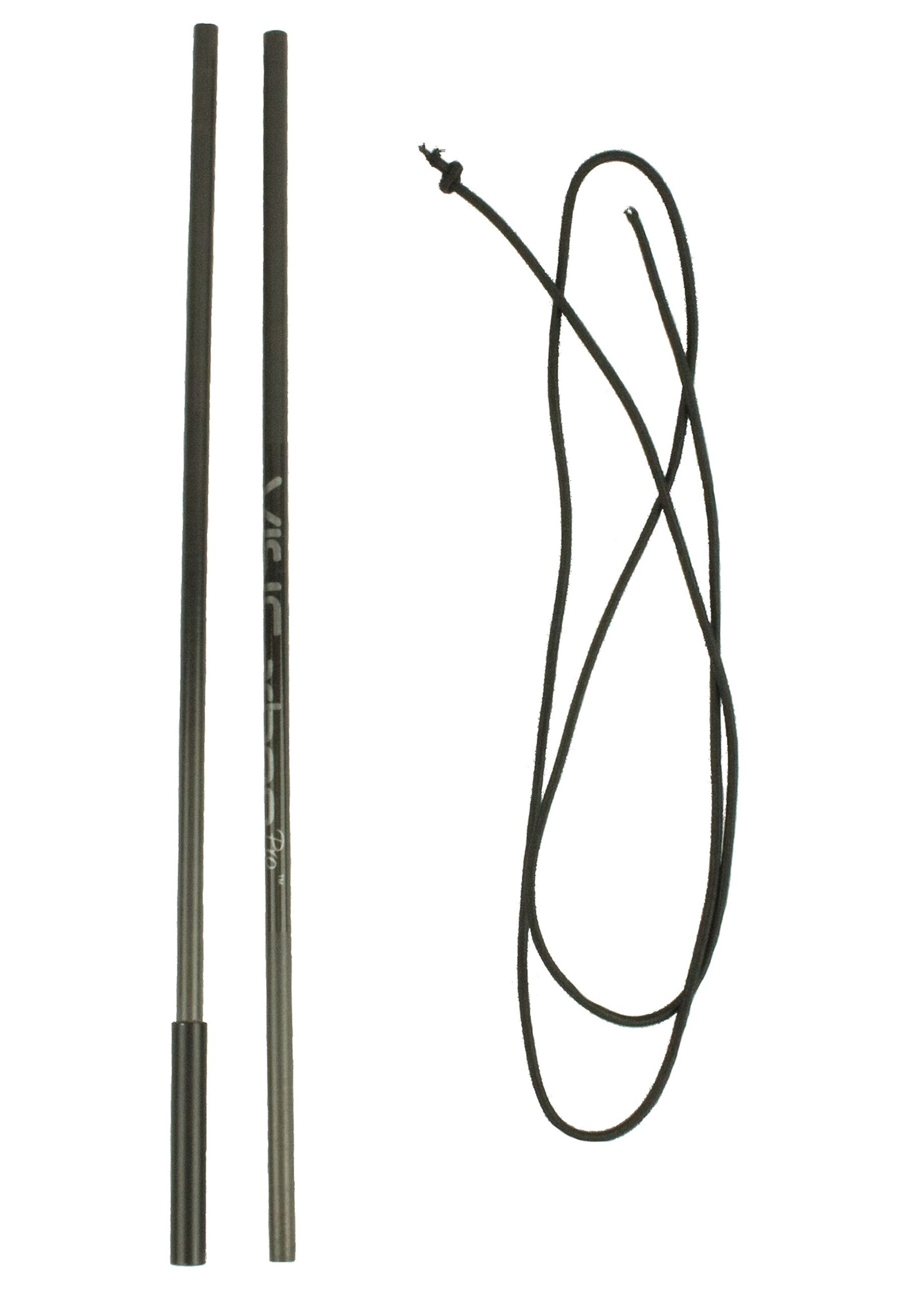 YakAttack VISICarbon Pro Mast Repair Kit, Includes both carbon tubes and replacement shock cord
