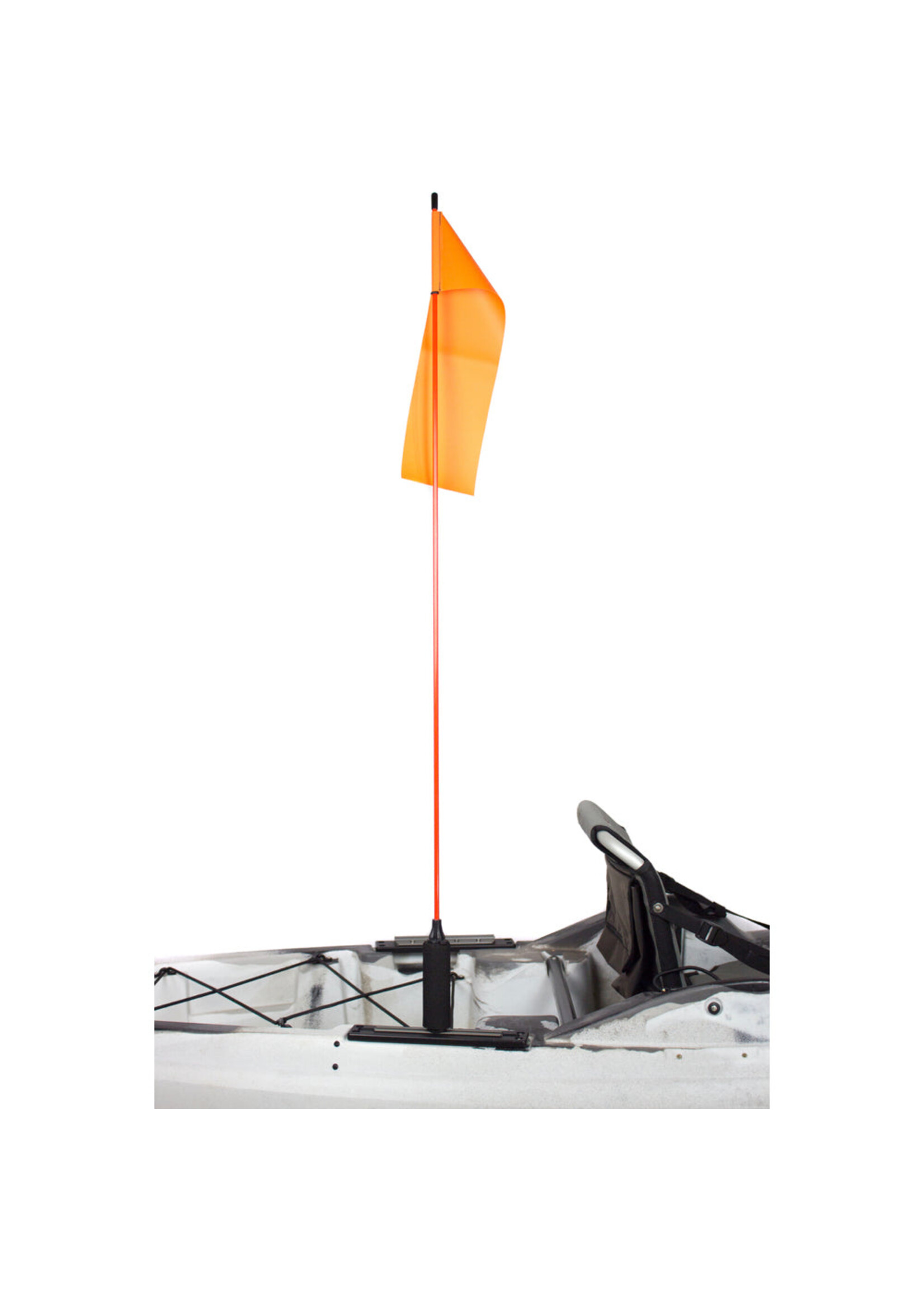 YakAttack VISIFlag, 52" tall mast with flag, Includes Mighty Mount
