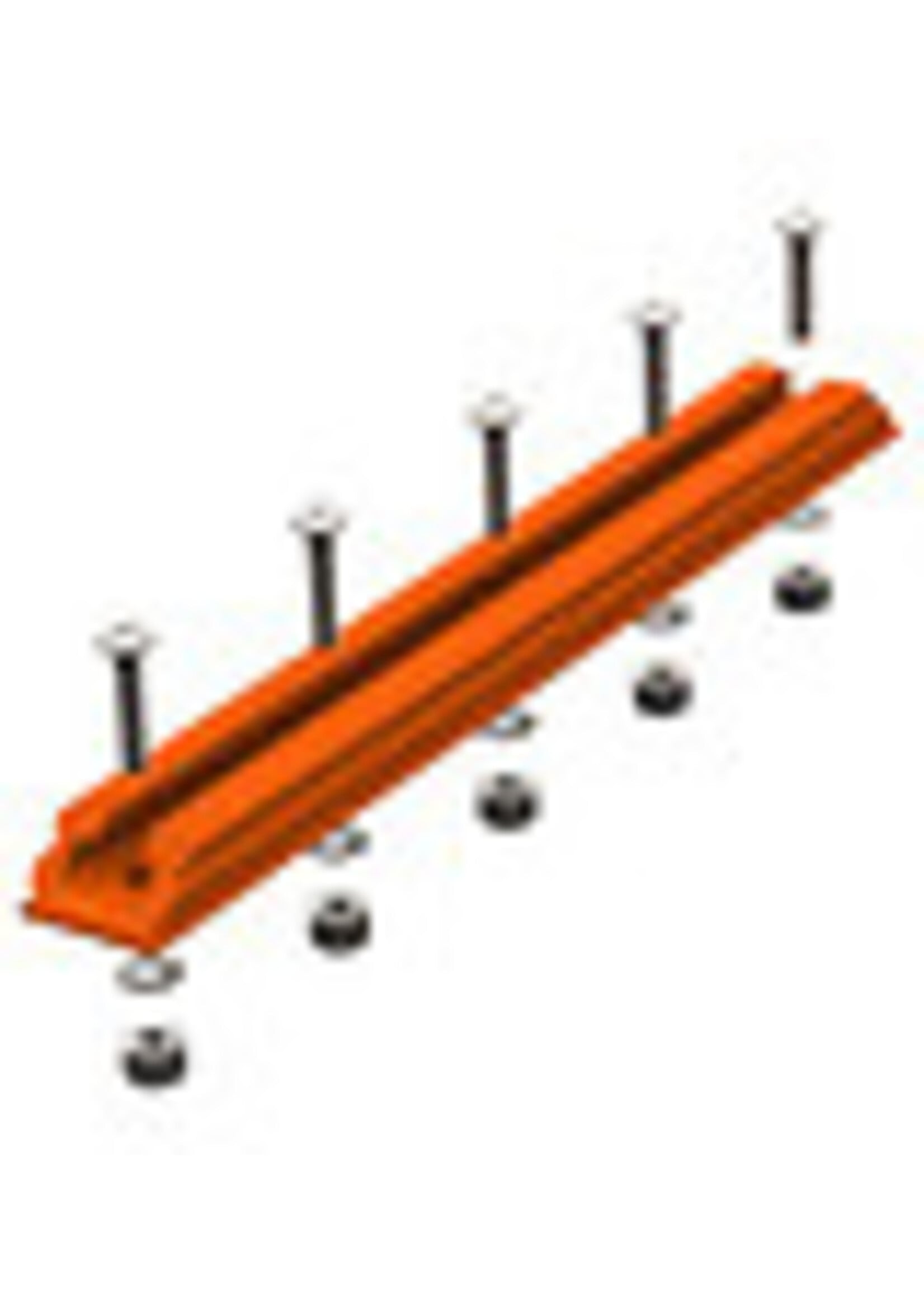 YakAttack GearTrac, SpectraLite Orange, 8", incl SS Hardware