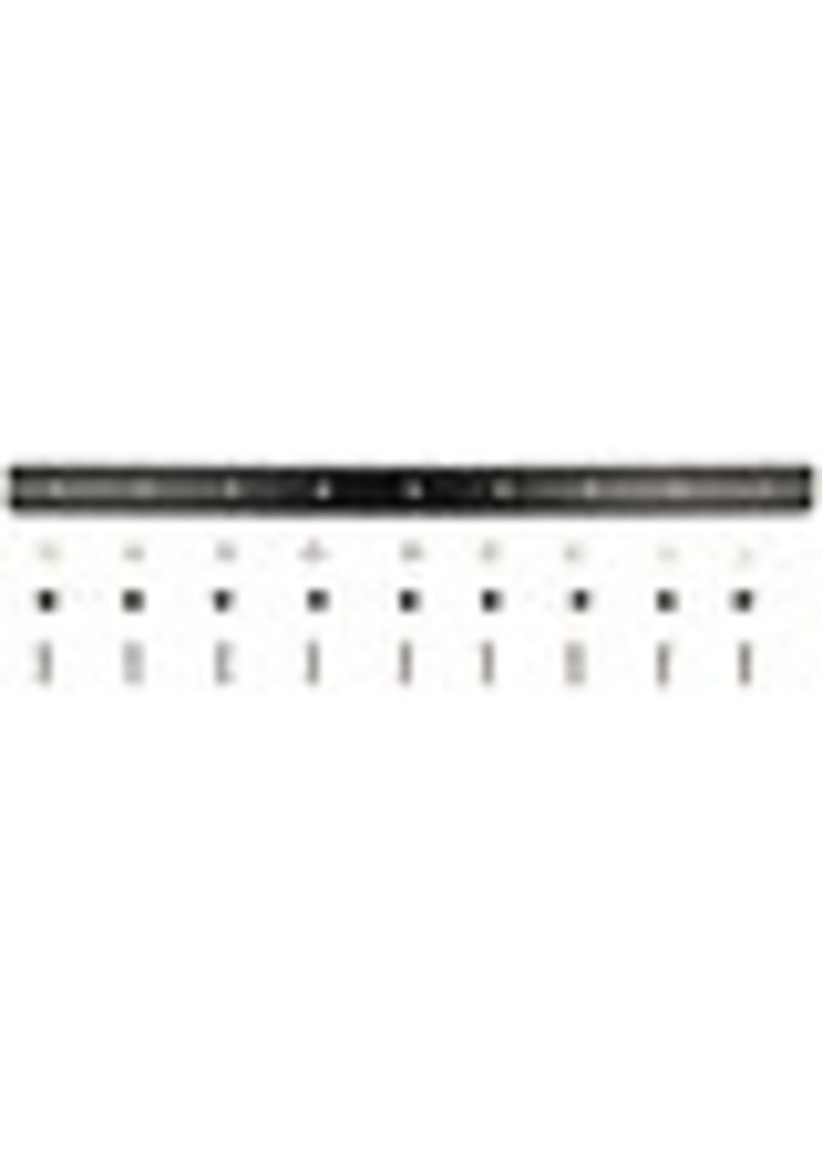 YakAttack GearTrac, SpectraLite Black, 16", incl SS Hardware