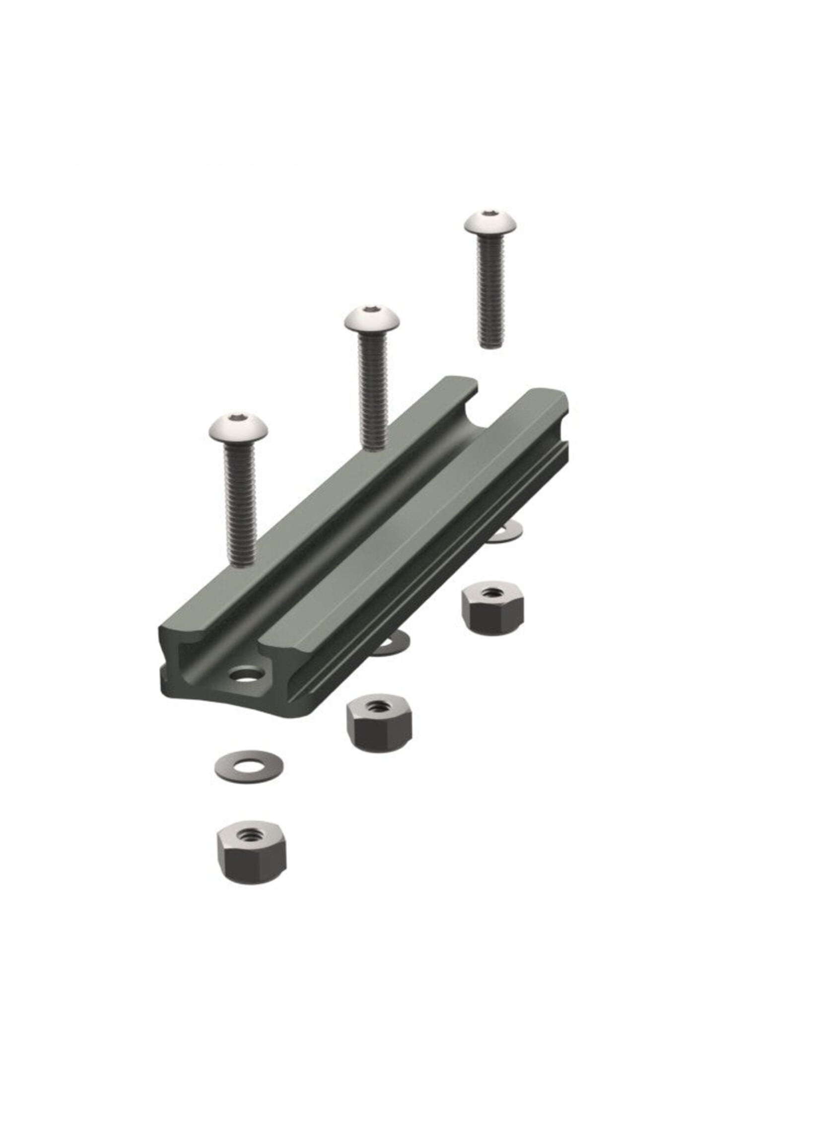 YakAttack GTTL90 GearTrac, 8", Includes SS Mounting screws