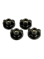 YakAttack Lopro WingKnob, 1/4-20 Threads, Brass Insert, 4 pack
