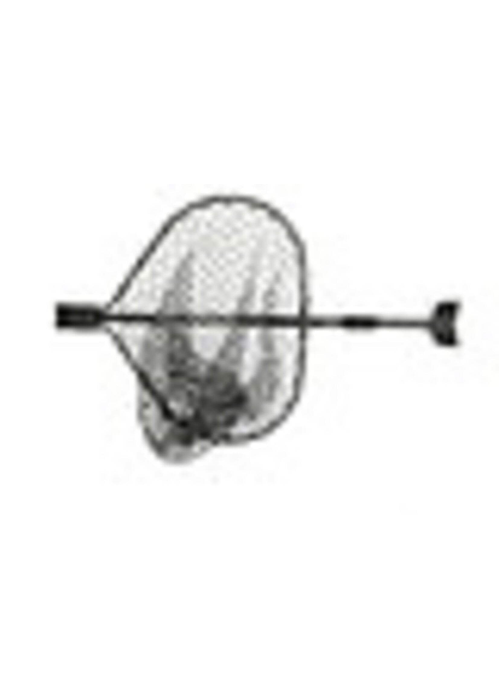 YakAttack Leverage Landing Net XL, 20'' X 21'' hoop, 60'' Long