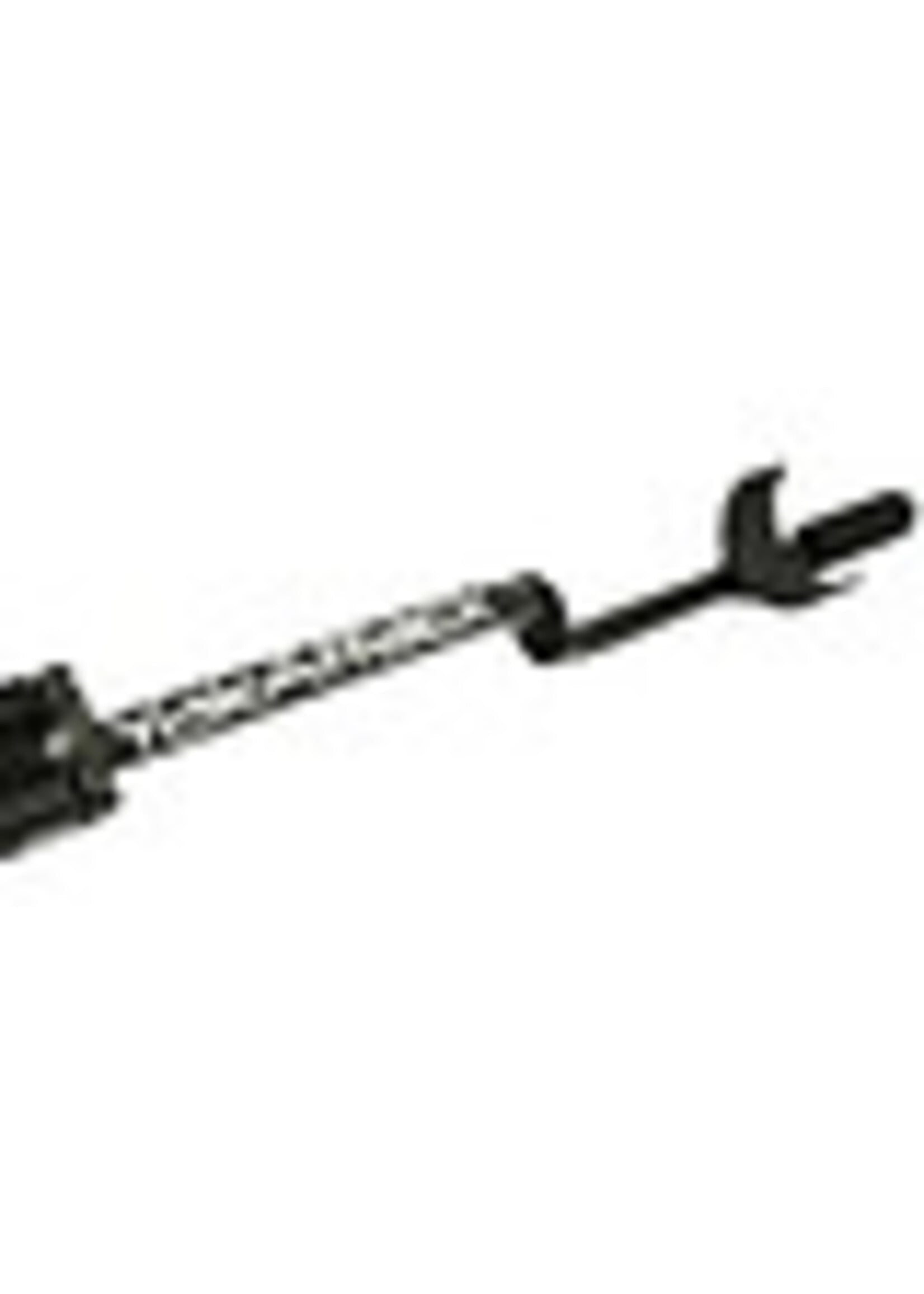 YakAttack Leverage Landing Net, 20" X 21" hoop, 46" long, with extension and foam for storing in rod holder