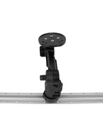 YakAttack Fish Finder Mount W/LockNLoad Mounting System, Round Plate, 4” ext