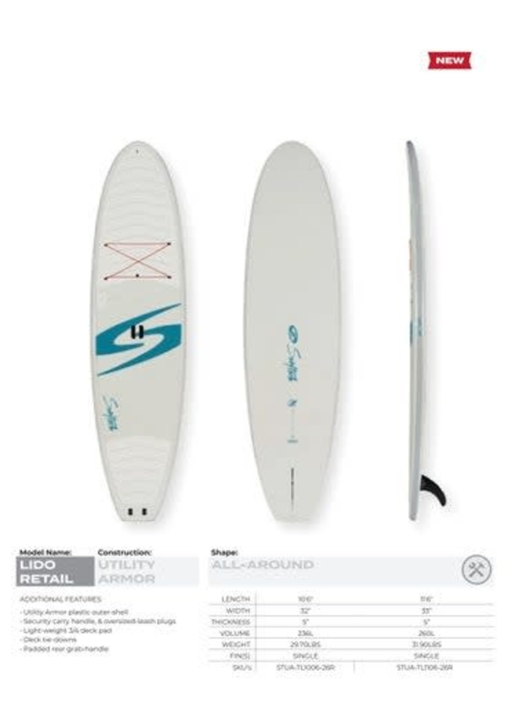 Surftech 11'6 Surftech Lido Beige