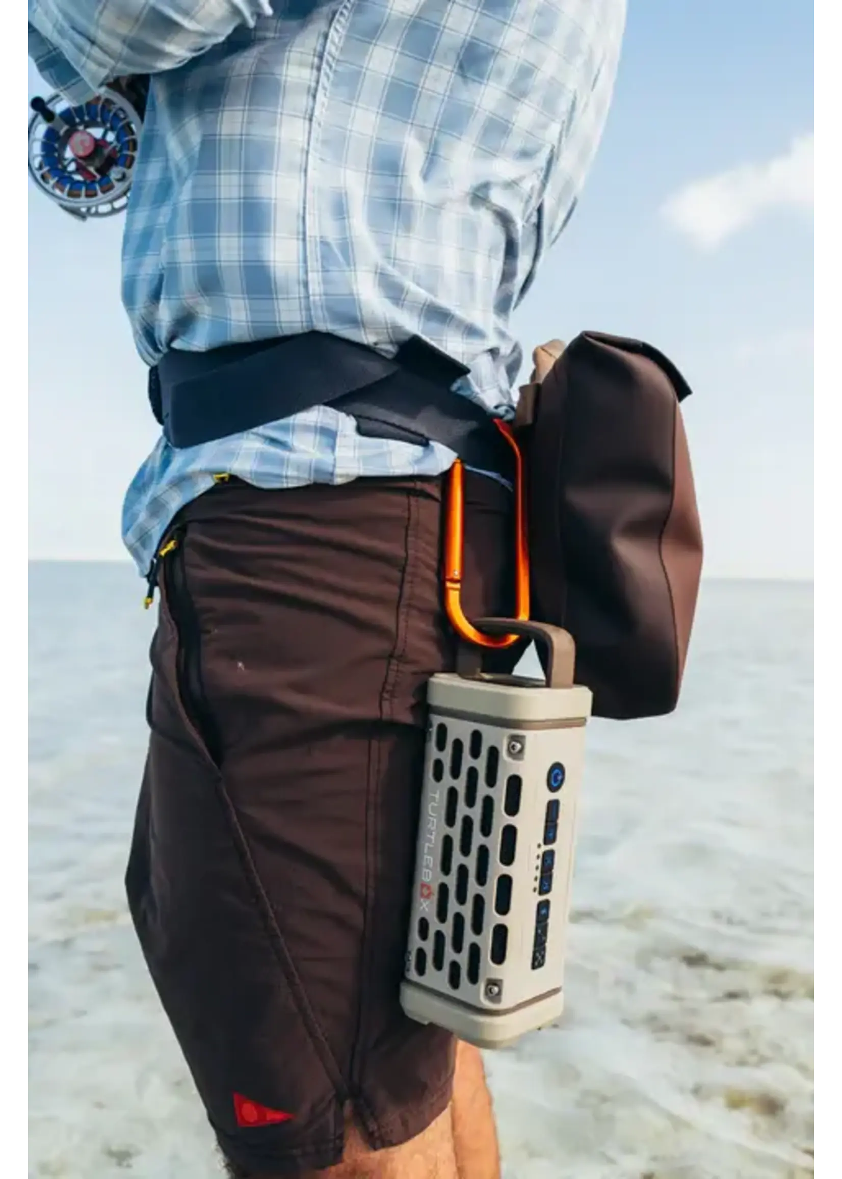 Turtlebox Turtlebox Carabiner Blaze Orange