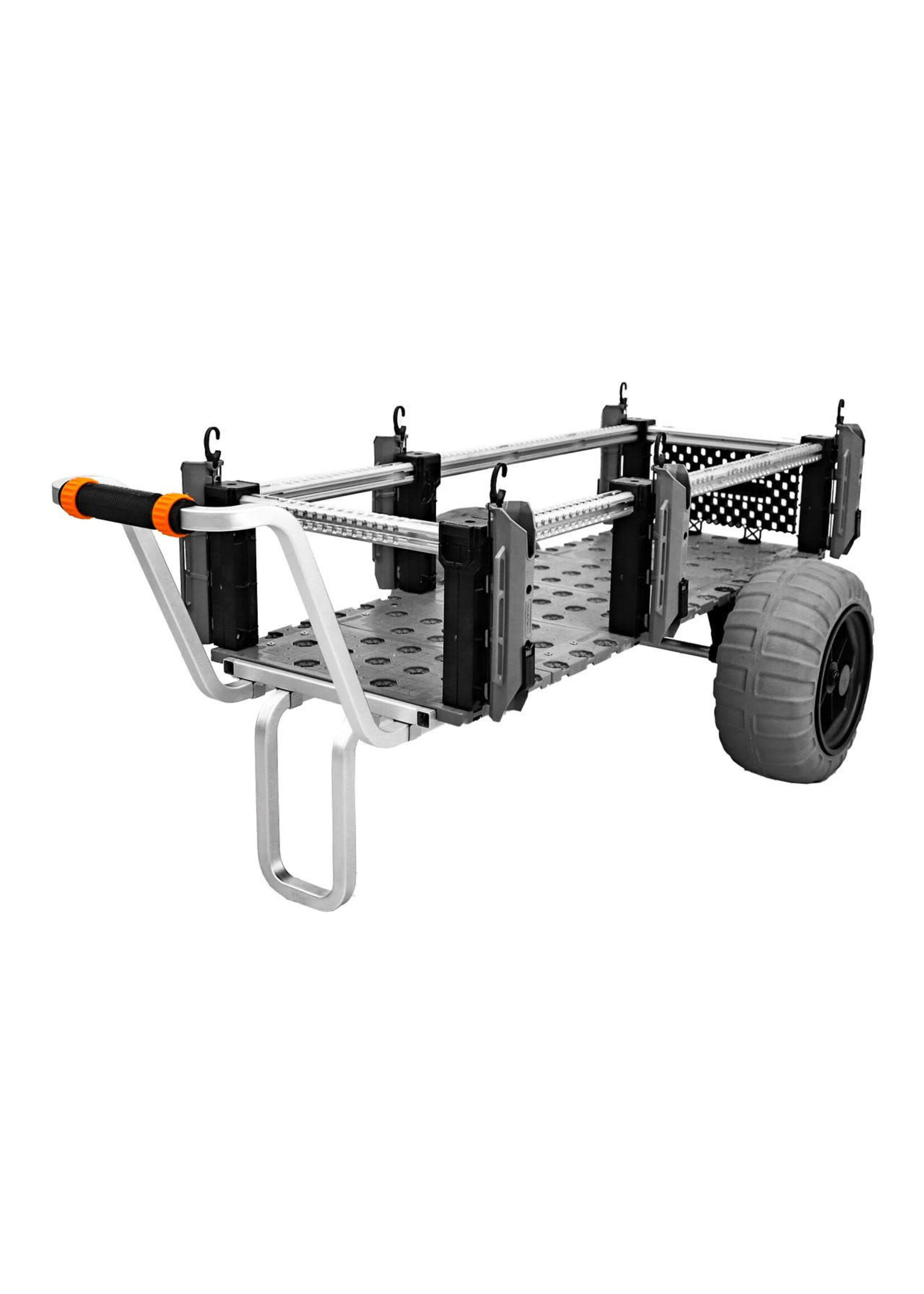 YakAttack LLC Sand Rig Surf Cart 20"x54" with 16" Balloon Tires