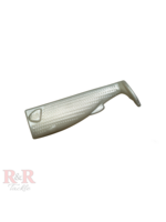 R&R Tackle R&R 3'' Pearl White SlideBt tail 4pk