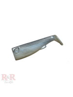 R&R Tackle R&R 3'' DarkSilver&Pearl SlideBt tail 4pk