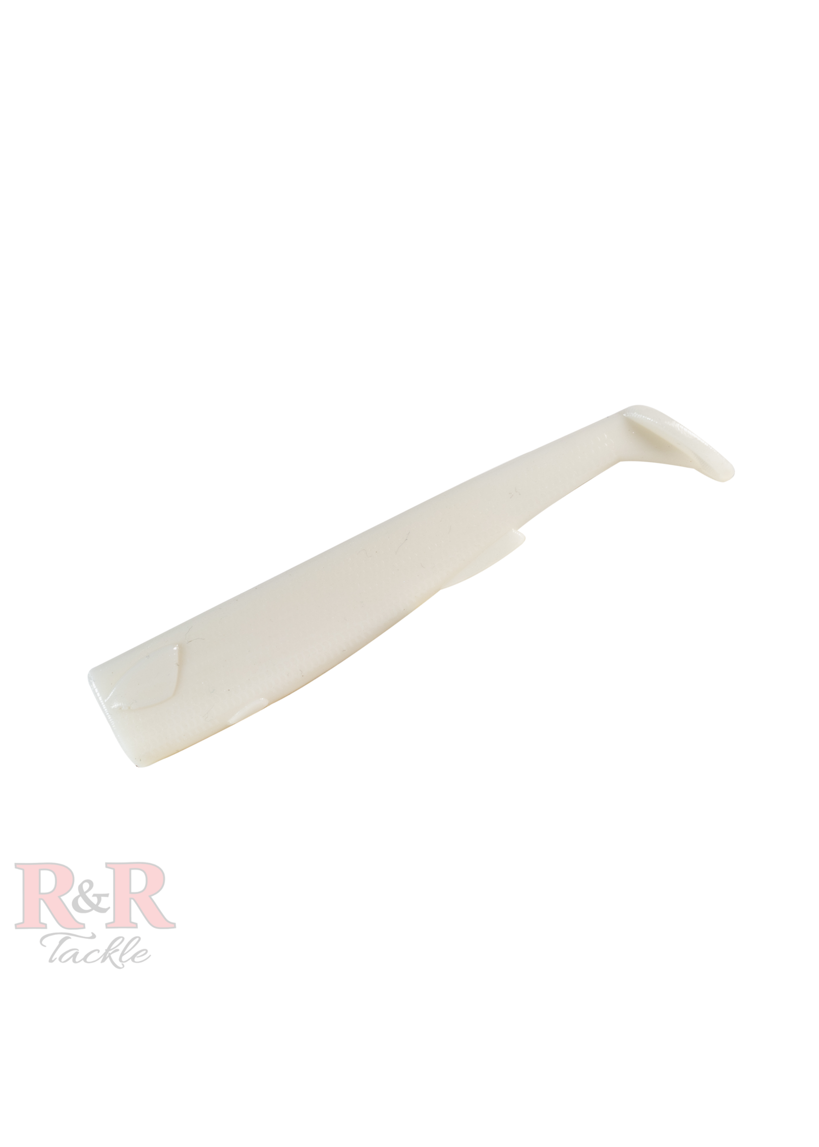 R&R Tackle R&R 6'' Pearl slidebt tail 2pk