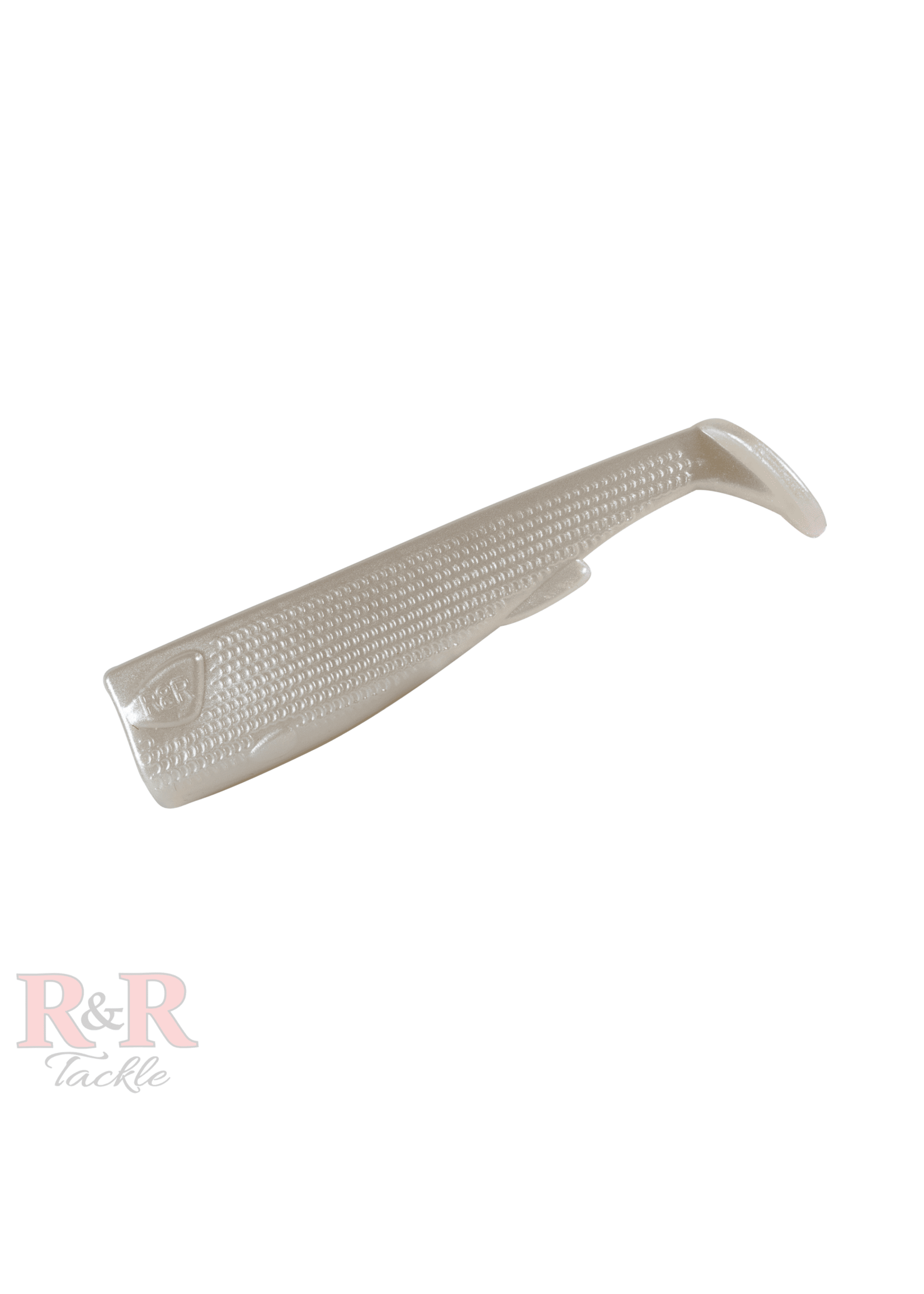 R&R Tackle R&R 5'' Pearl White Slidebt 2pk