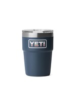 YETI Coolers Rambler 16 oz Cup MS  Stackable Navy/Badge