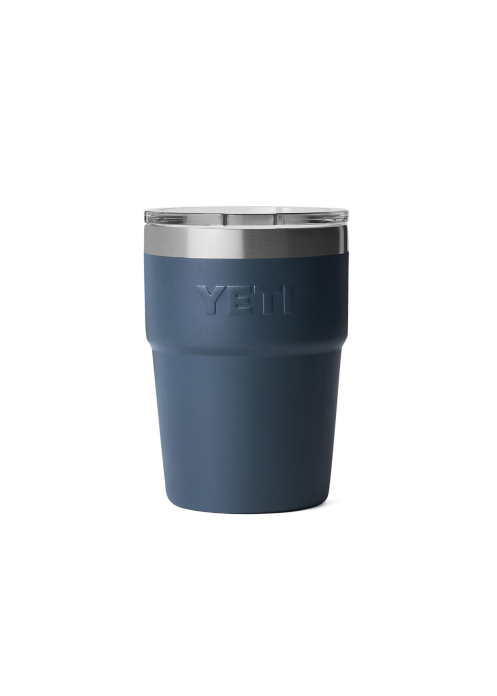 YETI Coolers Rambler 16 oz Cup MS  Stackable Navy/Badge