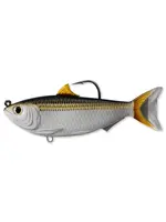 LiveTarget Live Target Sardine Swimbait 4-1/2" slvr/brnz