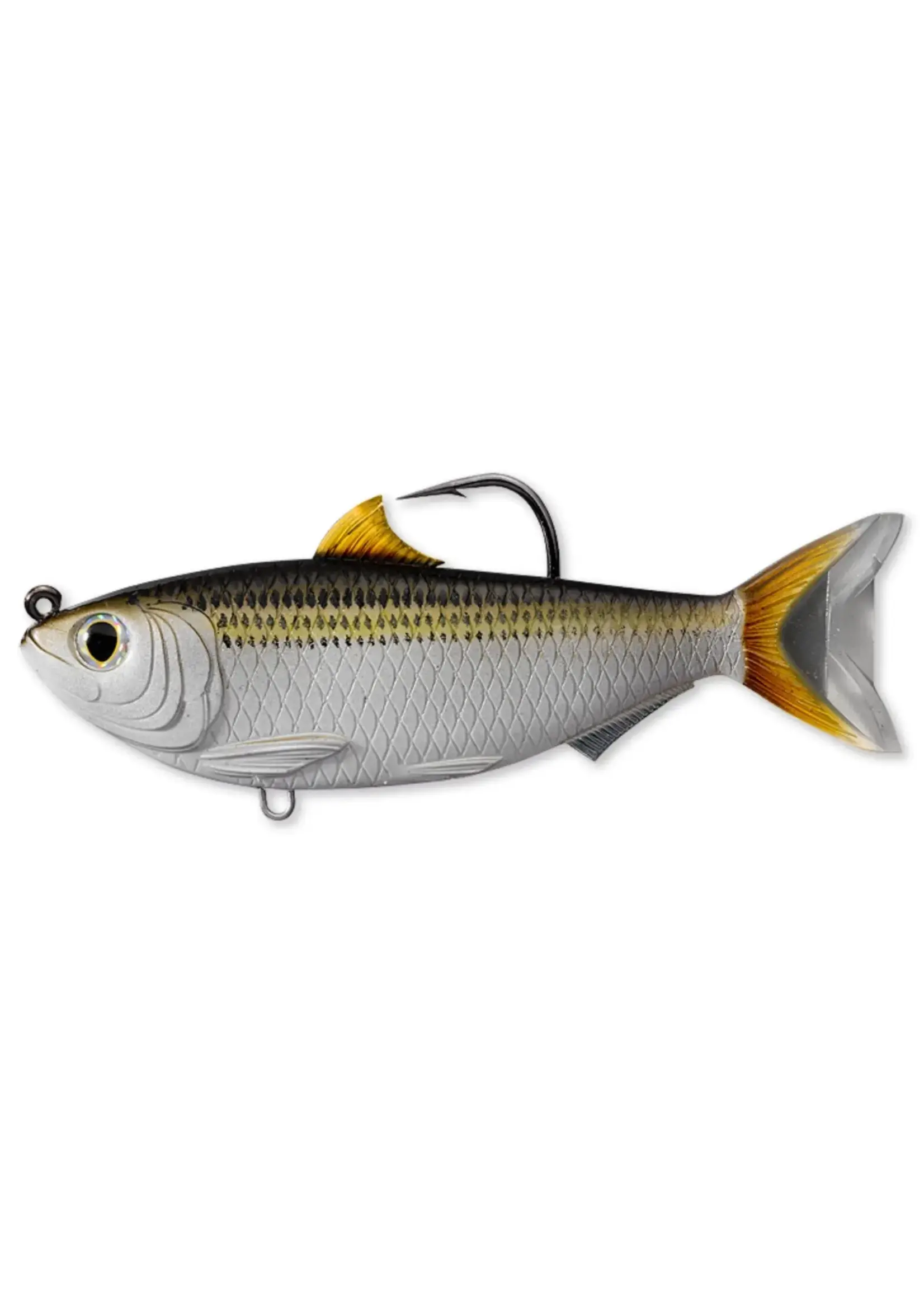 LiveTarget Live Target Sardine Swimbait 4-1/2" slvr/brnz