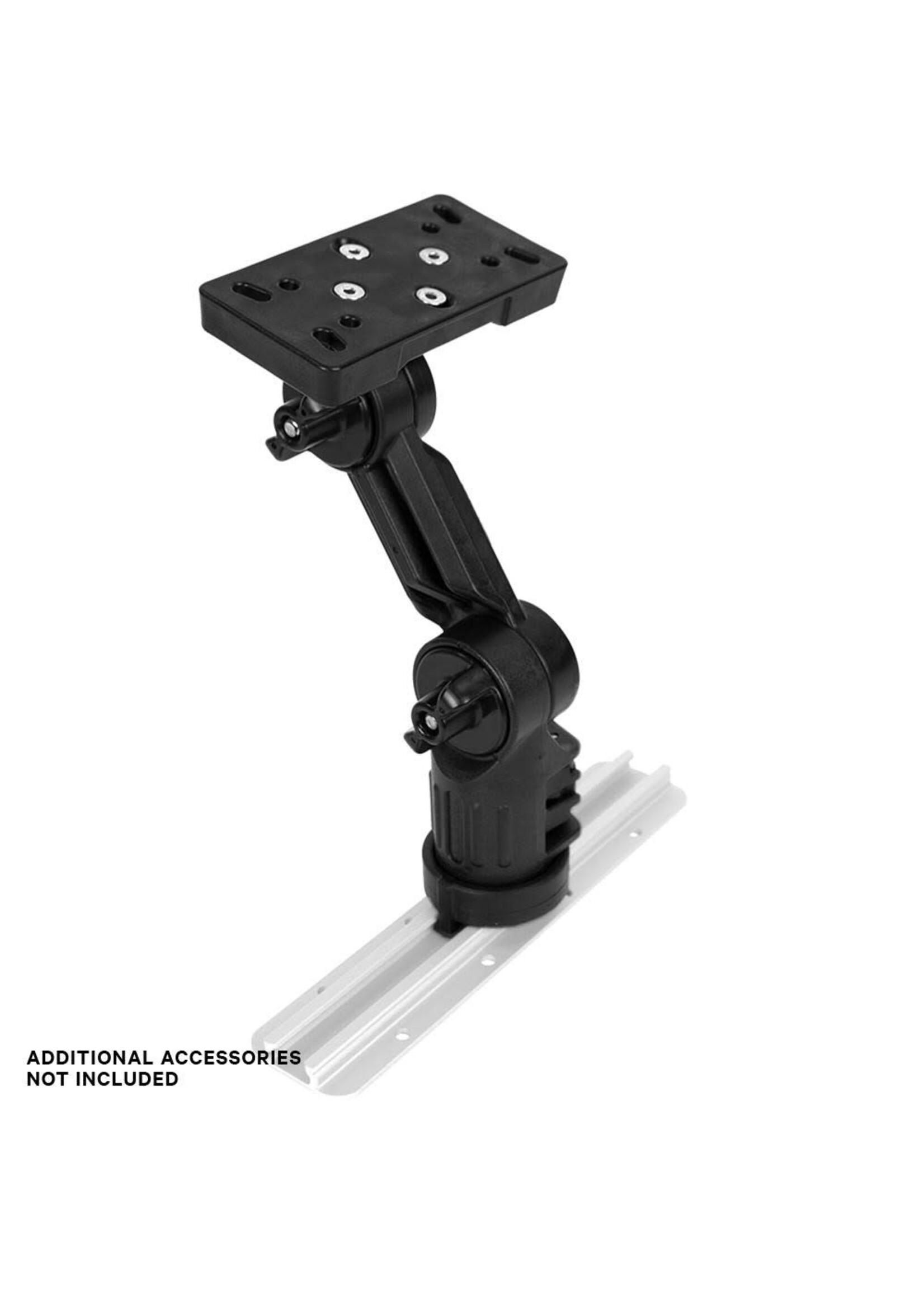YakAttack LLC YakAttack Fish Finder Mount W/LockNLoad Mounting System, Helix Series, 4 “ ext