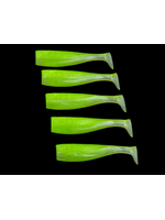 NLBN NLBN 3" Paddle Tail Limesider 5Pack
