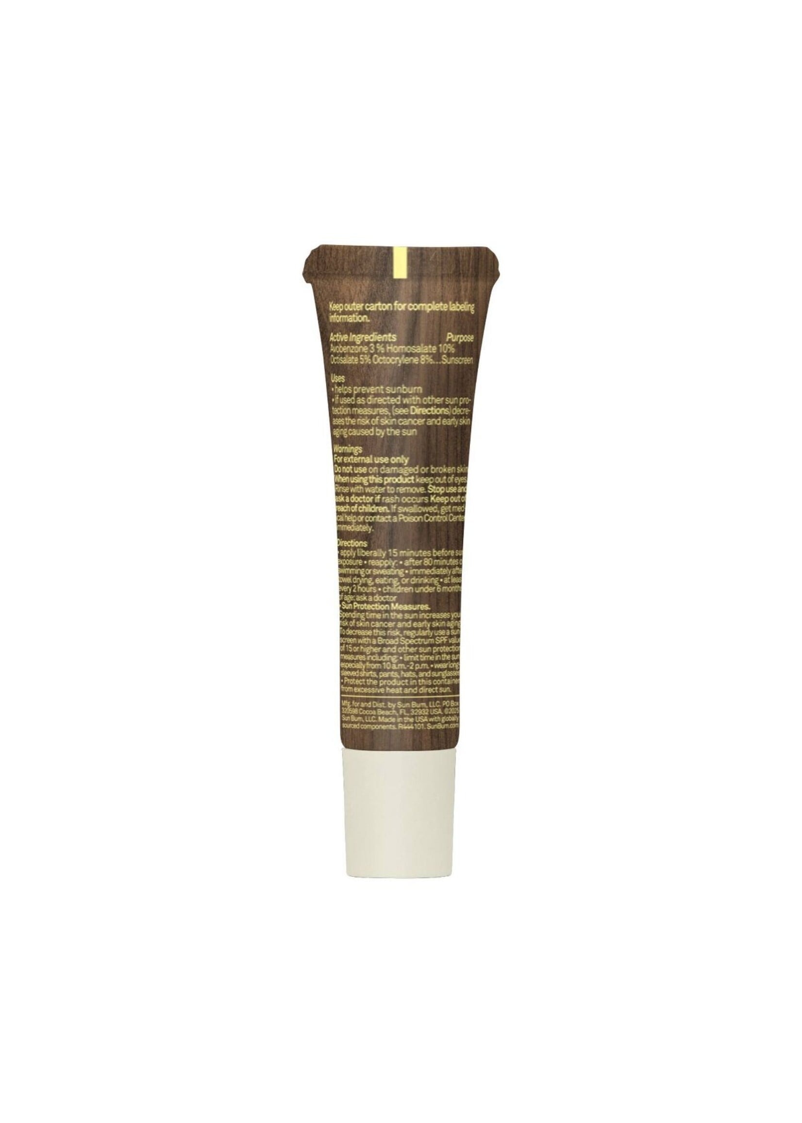 Sun Bum, LLC Sun Bum  Lip SPF 30 Coconut Clear  5.oz