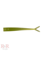 R&R Tackle R&R 3.5in Minnow FlukeTail Olive 6pk