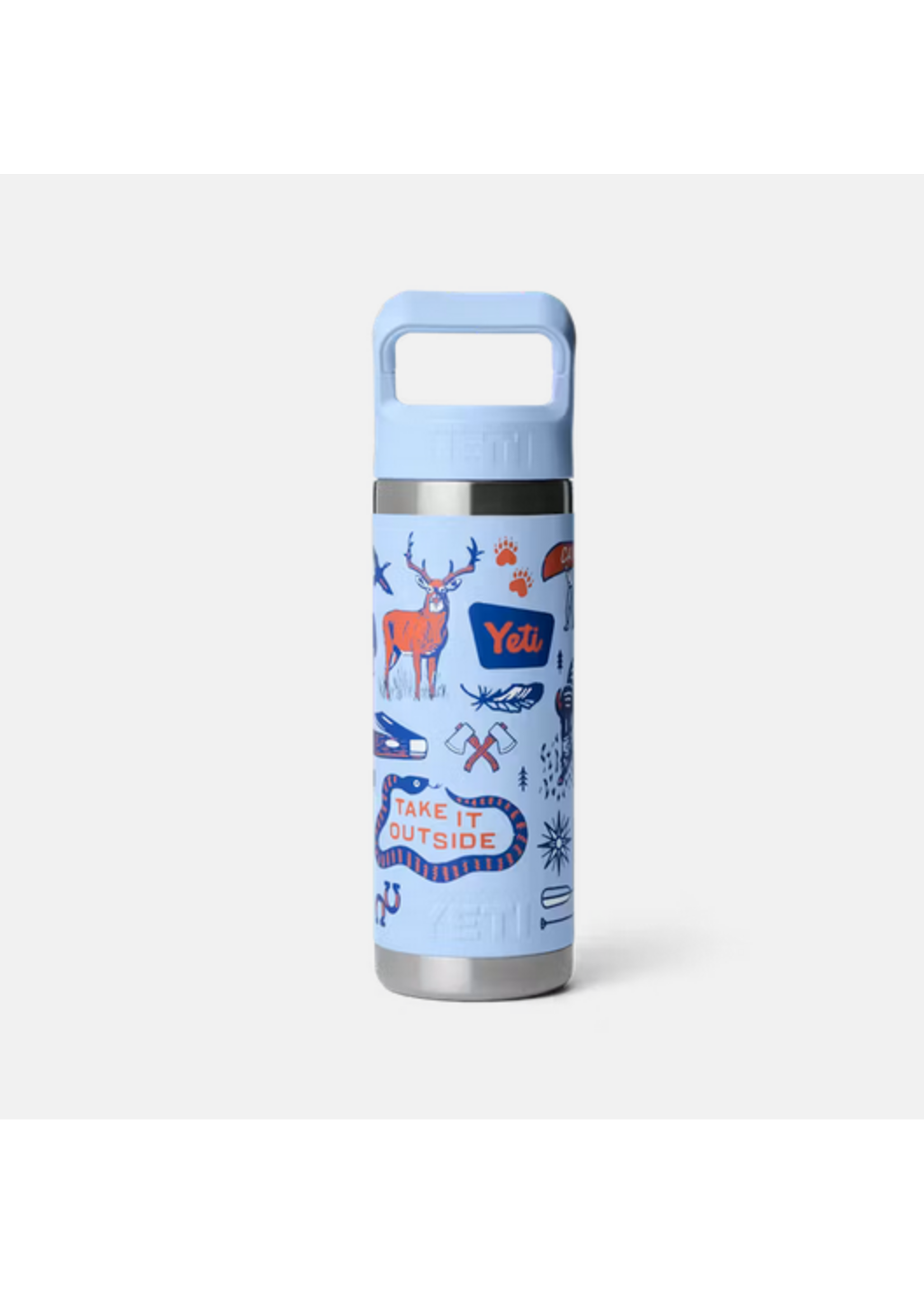 YETI Coolers RAMBLER 18 OZ C STRAW BOTTLE BIGSKY SUMCAMP