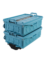 YakAttack LLC TracPak Combo Kit, Two Boxes and Track  Mount- Jetty Blue