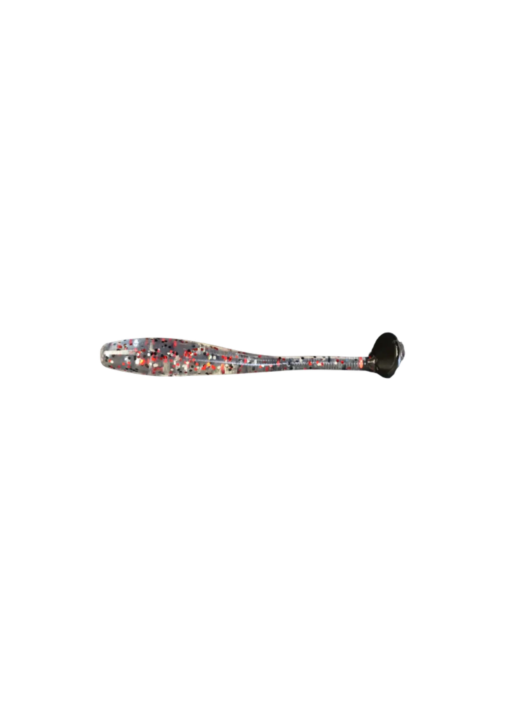 Deep South Deep South 5'' PowerSwimmer Cherry Red/Black Tail