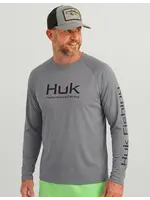 Huk HUK Mossy Oak Pursuit Crew  - Dark gray