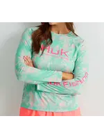Huk HUK AQUA DYE PURSUIT CREW - Marine Blue