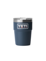 YETI Coolers Rambler 16 oz Cup MS  Stackable Navy/Badge
