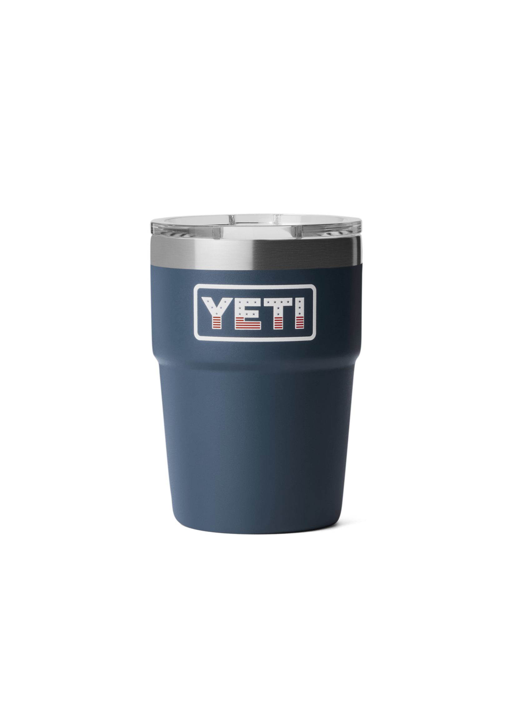 YETI Coolers Rambler 16 oz Cup MS  Stackable Navy/Badge