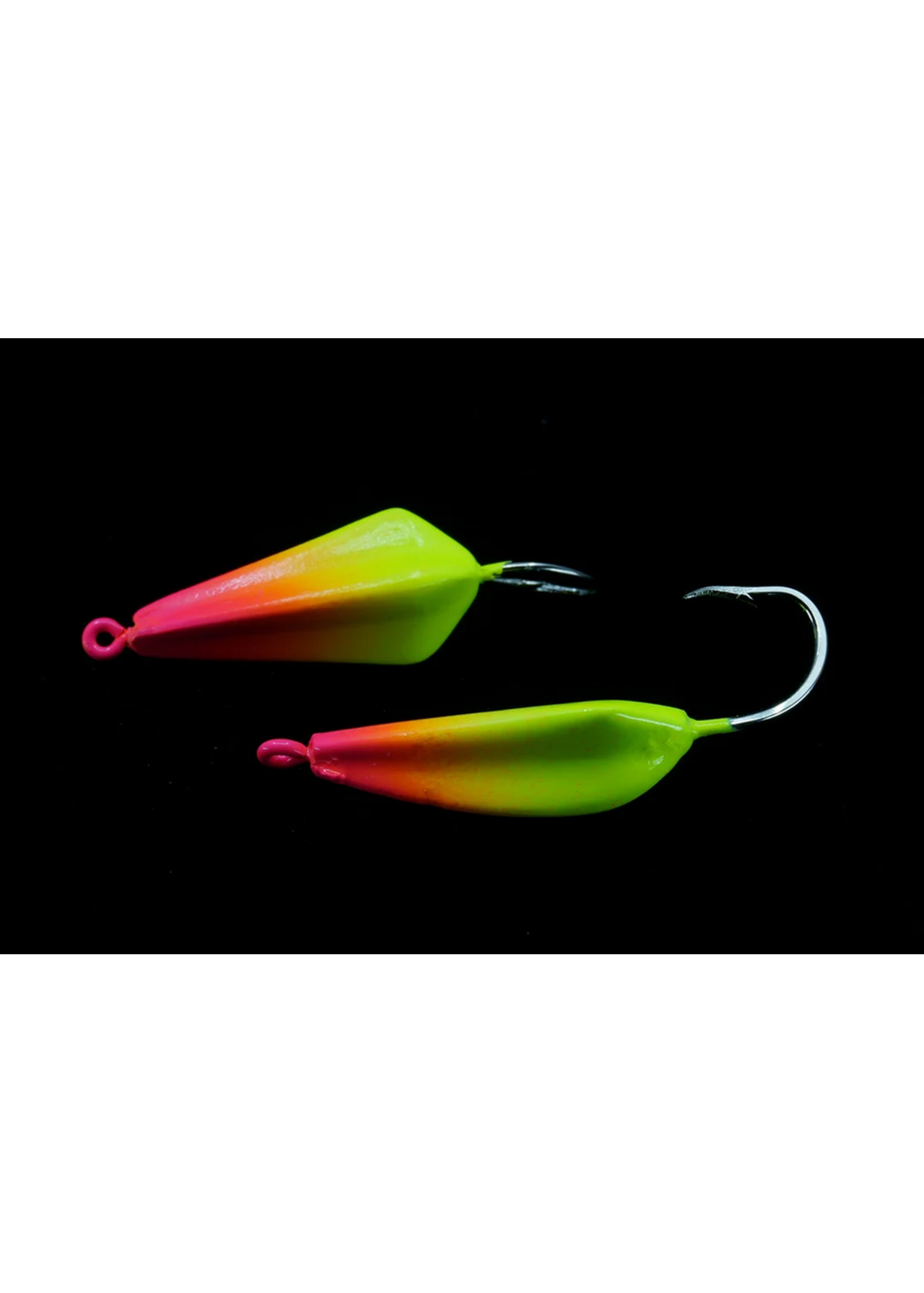 Gulfstream Lures GULFSTREAM LURES High Jinx Pompano Rig 1/2 oz Chart/Pink