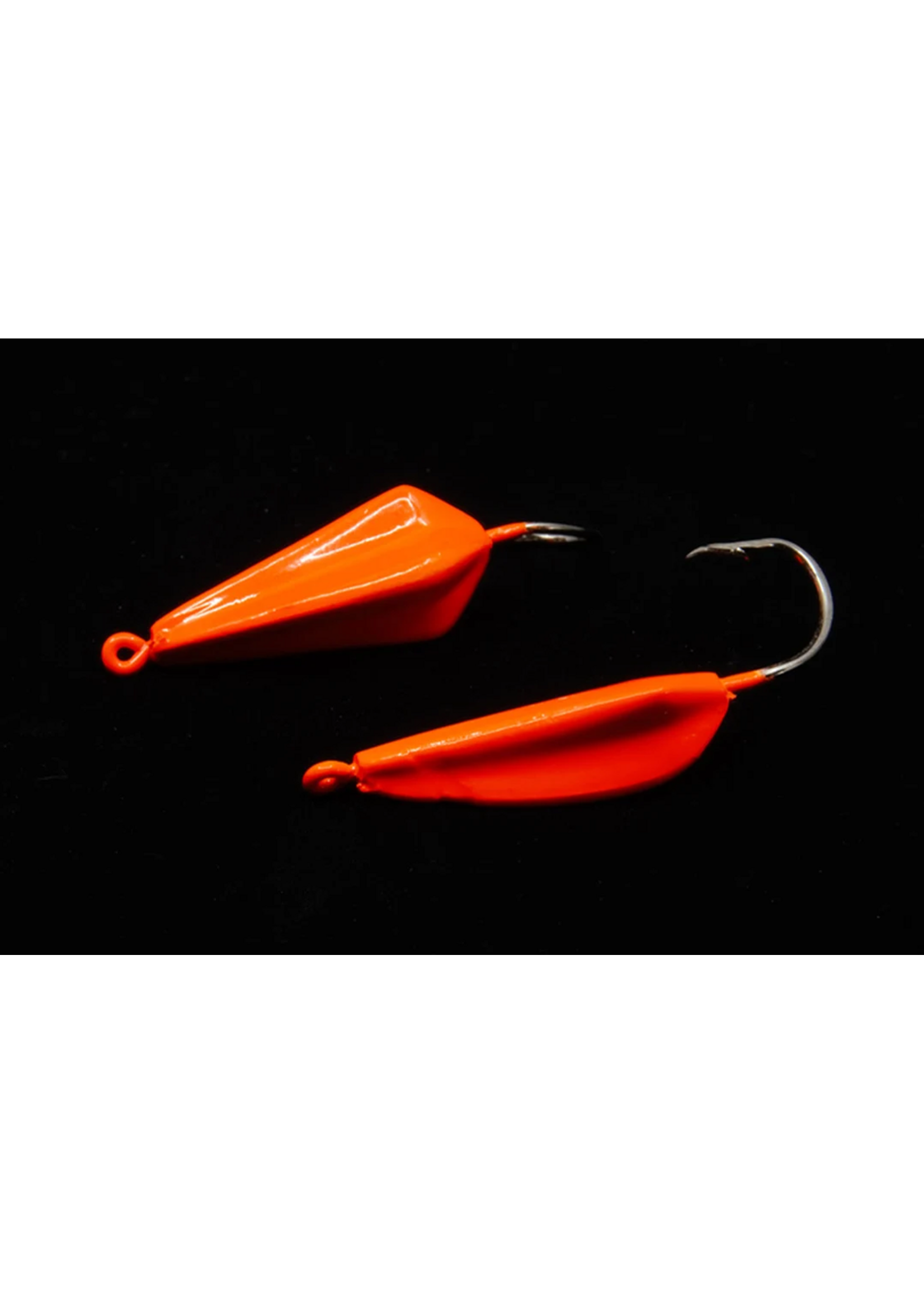 Gulfstream Lures GULFSTREAM LURES High Jinx Pompano 1/2 oz Orange 2pk