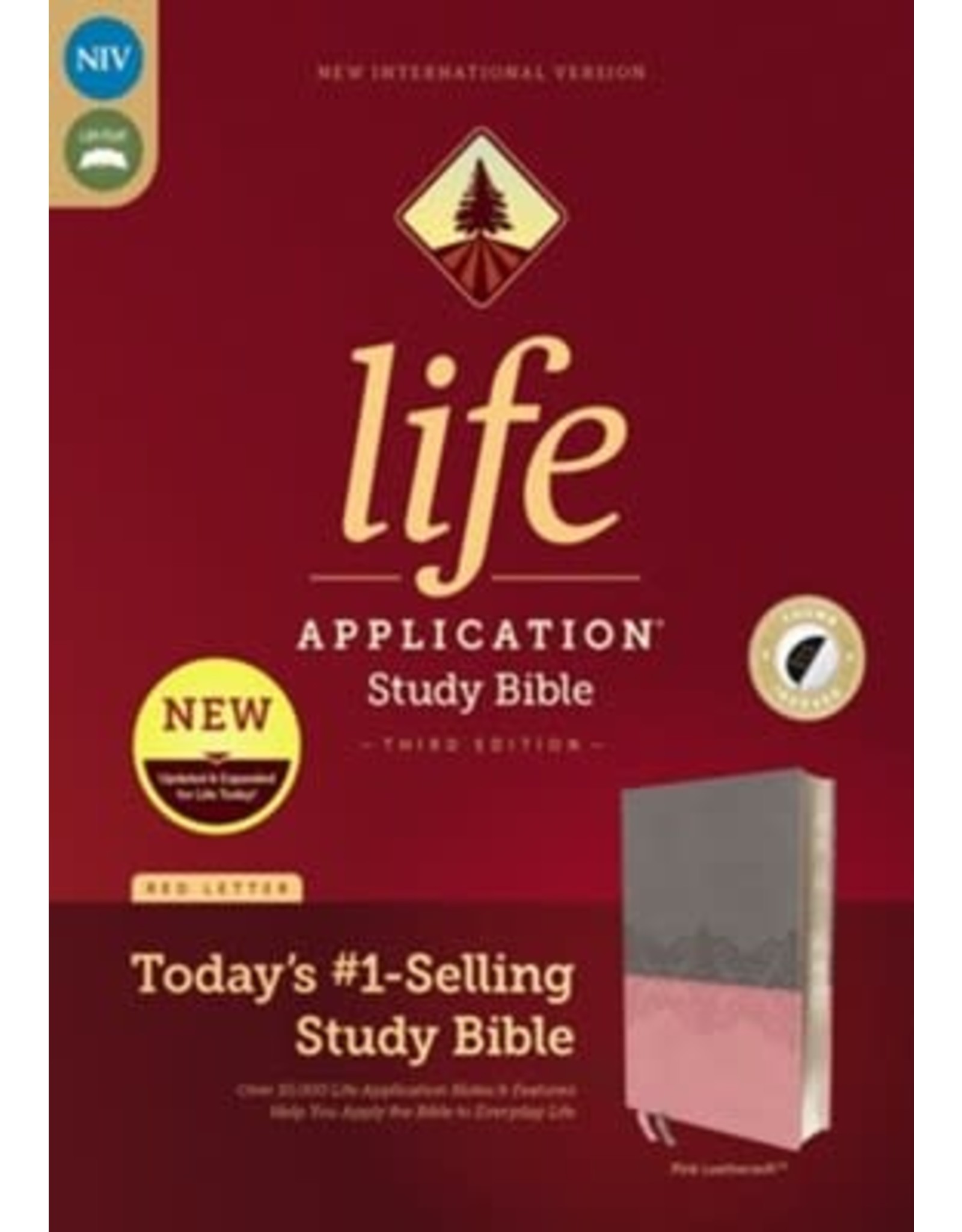 Life Application Bible, Pink, Indexed